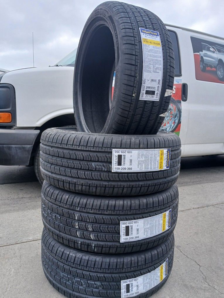 Toyota Cambry Tires New 235 40R19 Goodyear Eagle $600×4 Install Mount And Balance Financial Services Available No Credit Need