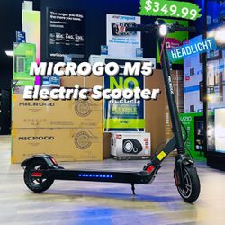 MICROGO M5 Electric Scooter -With LED Headlight- **BRAND NEW**