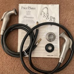 2 PRICE PFISTER KITCHEN SINK SIDE SPRAYERS -1 NEW & 1 USED $25 FOR BOTH
