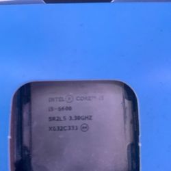 Intel Core i5-6600 CPU with Stock Cooler - Good Condition