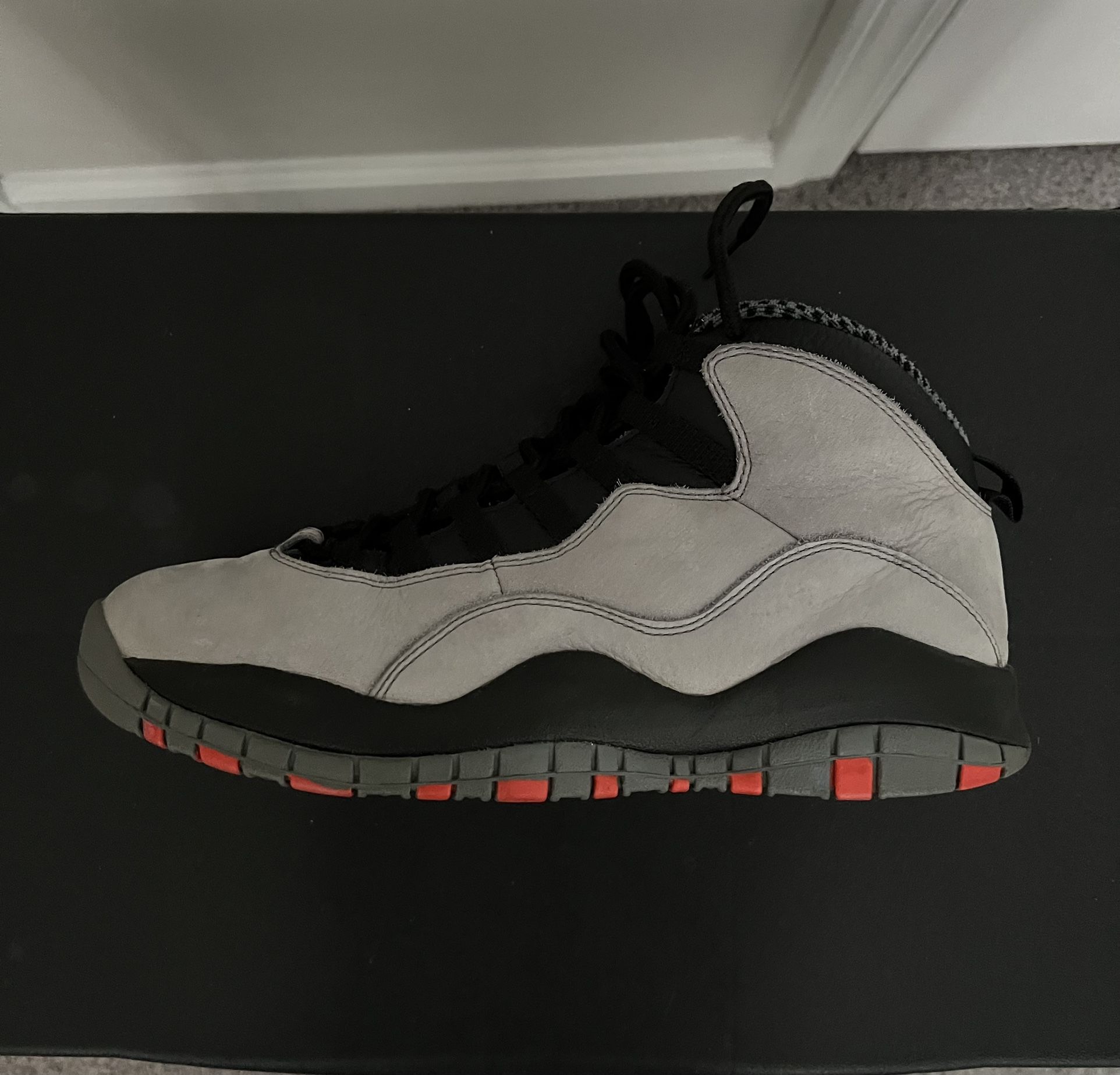 Nike Air Jordan 10 Black And Infrared