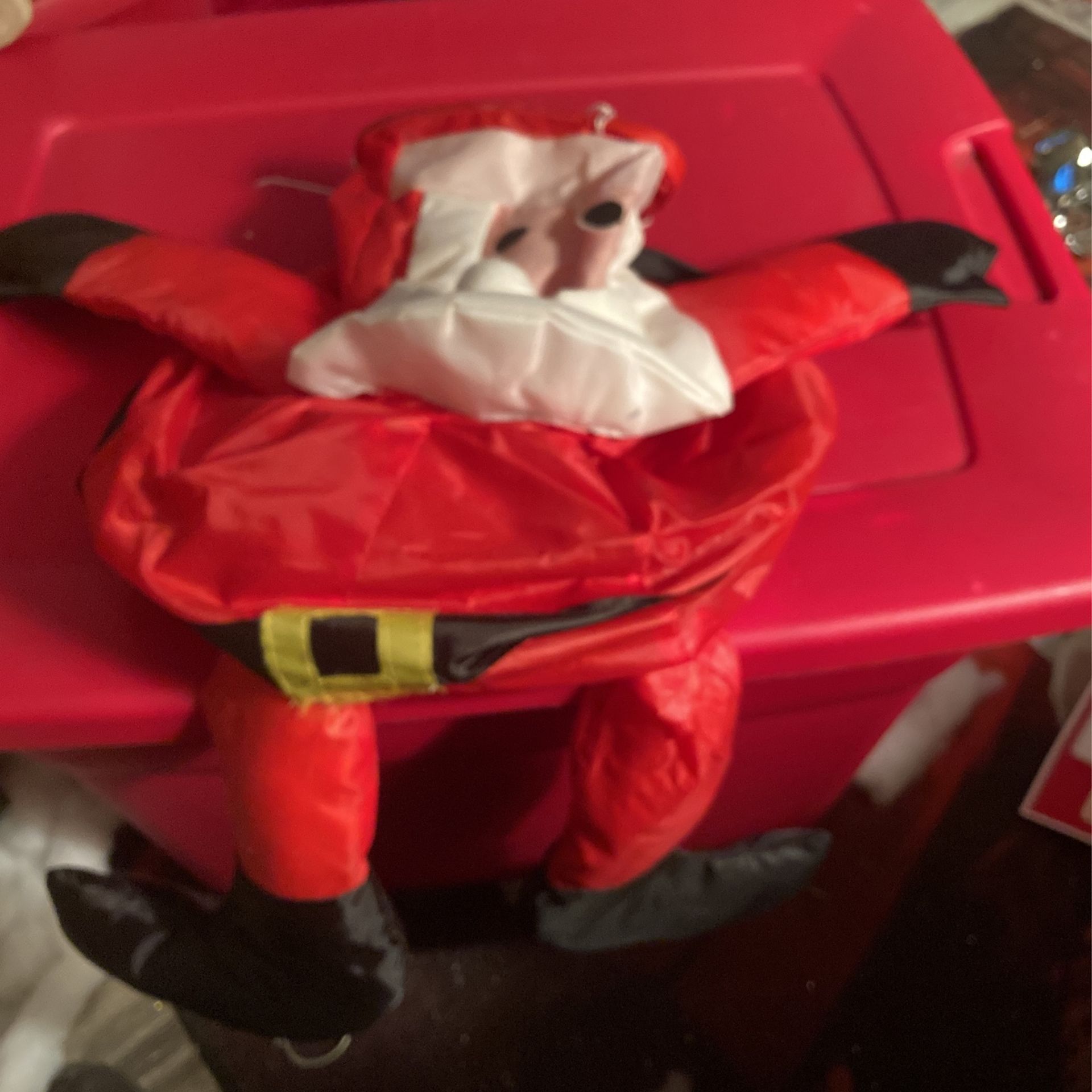 Santa Claus Yard Flag