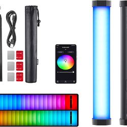Godox TL30 RGB Tube Light LED Light 8W 2700K-6500K Built-in Lithium Battery Smartphone APP Control (Single Lamp) (Godox TL30)