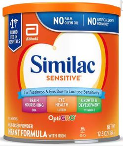 Similac sensitive formula