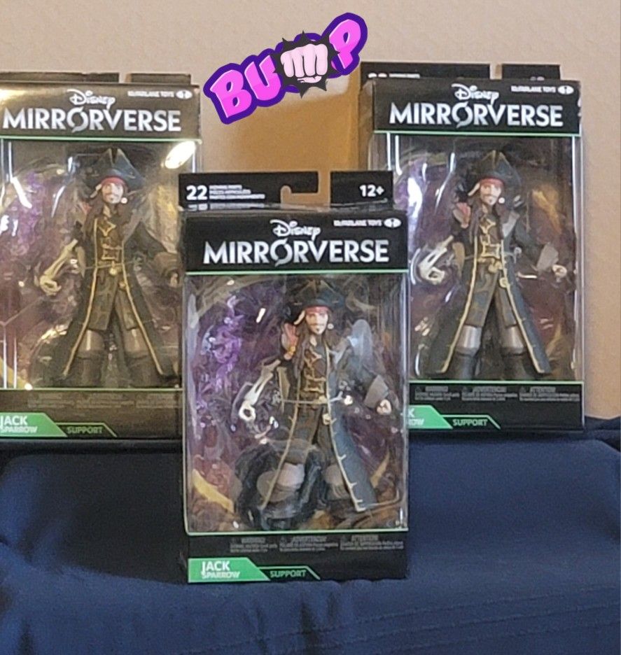 Captain Jack Sparrow (Disney Mirrorverse) 7" Figure (**NEW**) 2/$25