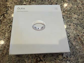 Oura Ring 4 Ceramic - Cloud White Color - Size 12