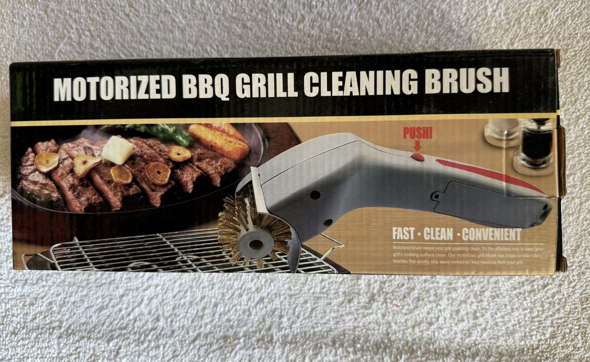 Motorized BBQ Grill Brush