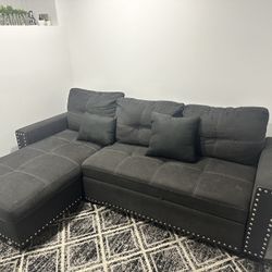 Sleeper Section Sofa With Storage ! 