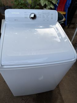 Samsung WA45N3050AW/A4 Top-Load Washer – 4.5 Cu. Ft. Capacity | High-Efficiency | Powerful & Reliable Cleaning