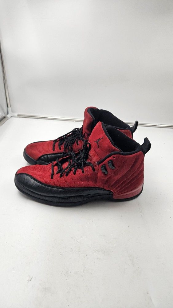 Nike Air Jordan 12 Men's 11 Retro Reverse Flu Game Shoes Red Black CT8013-602