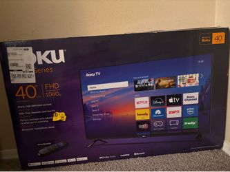 Roku 40” FHD 1080p smart tv