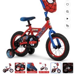 Huffys 12 Inch Bike From 3 To 5 Years Old Spider-Man