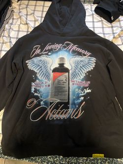 Awful lotta cough syrup sweater