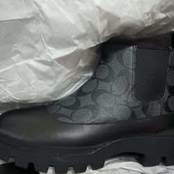 Men's Coach Boots Size 8 