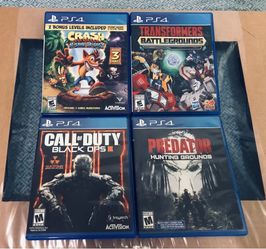 PS4 PlayStation 4 Games lot of 4 Adult owned in very good condition fully functional please check out photo For Game titles