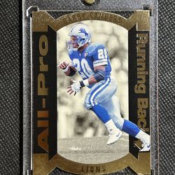 1995 SP "All-Pro" GOLD PARALLEL AP20 BARRY SANDERS RARE Die-Cut 1:504 SSP