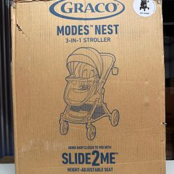 Graco Modes Nest 3-in-1 Baby Stroller Height Adjustable Seat Nico