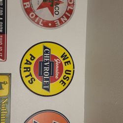 3 Garage Signs