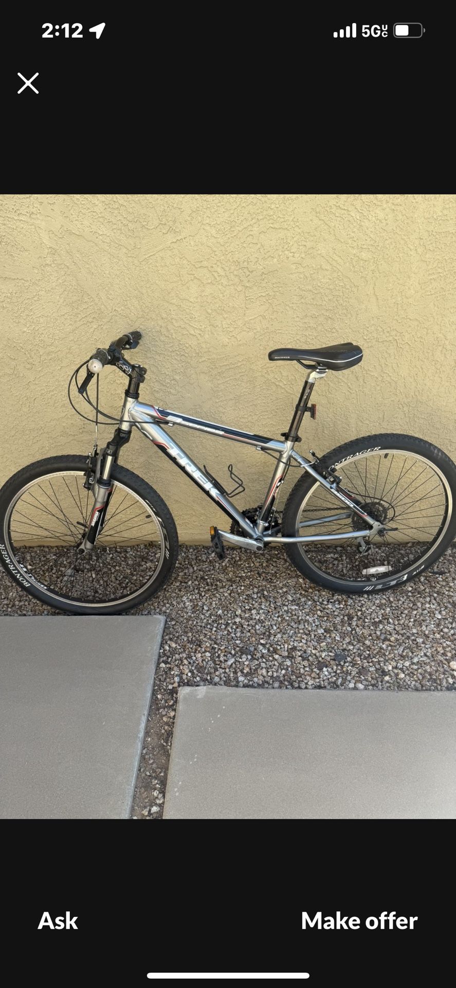 $199 ! Or Best Offer TREK Mountain Bike Silver New