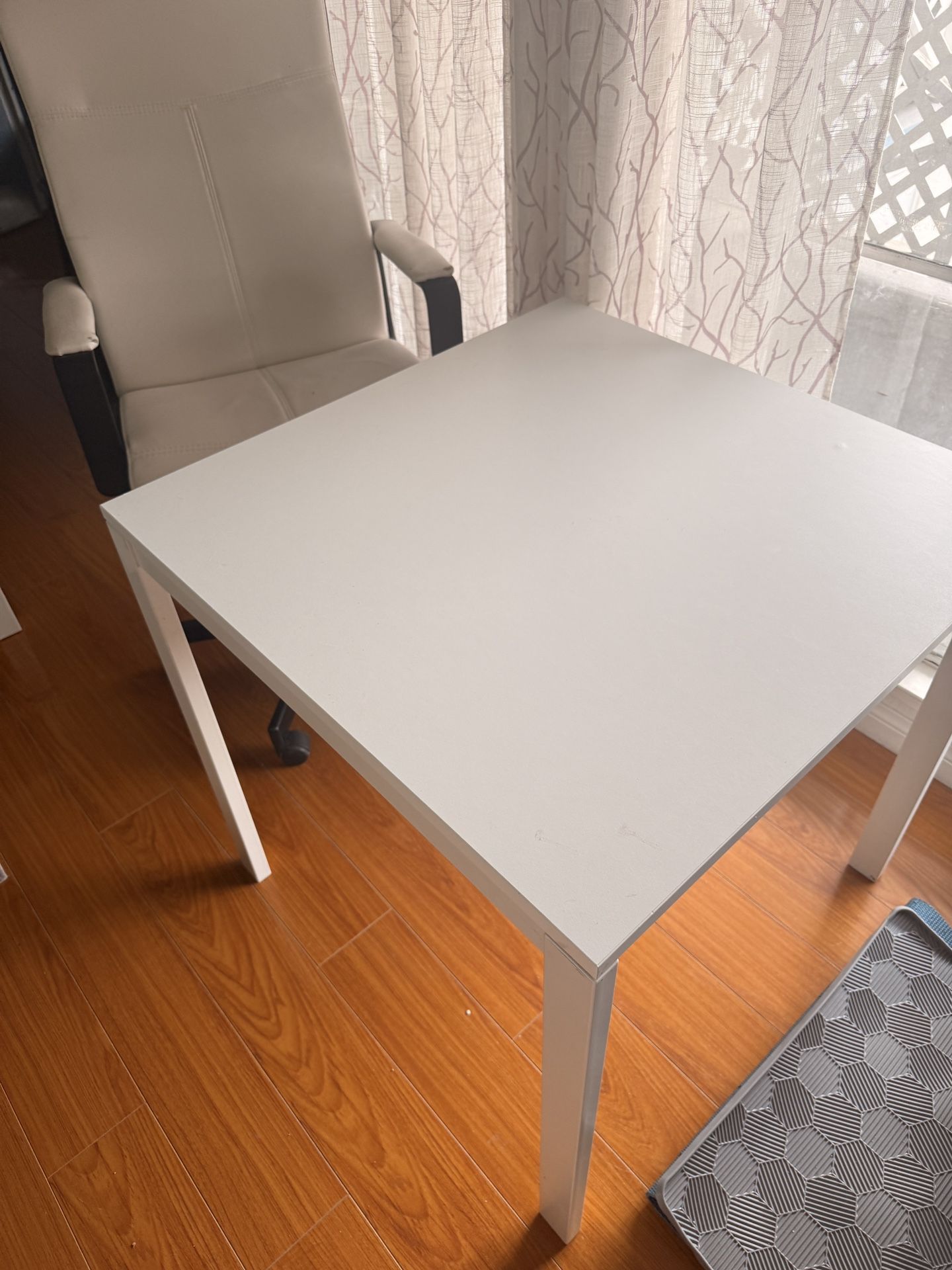 IKEA Square Table Metal Legs