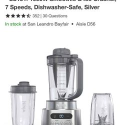Ninja Twist High Speed Blender, Silver