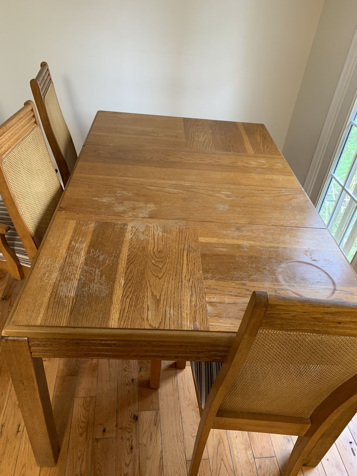 Dining Table and 6 chairs FREE