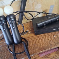 Ps4 Wand Set Camera And Box