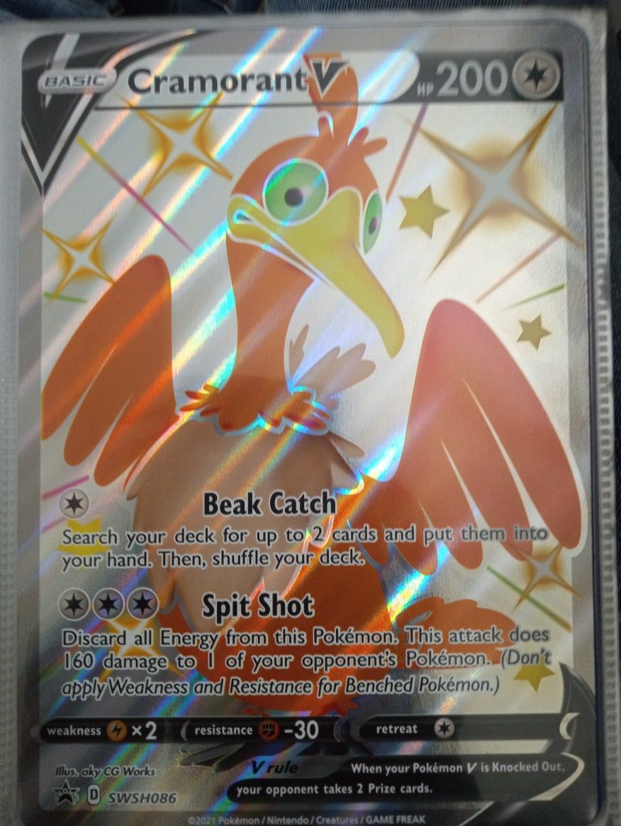 Cramorant V Promo Jumbo Shining Fates