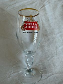 FIFA Stella Artois glasses, also available 4 for $50