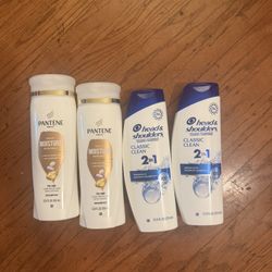 Head & Shoulders & Pantene Shampoo Bundle