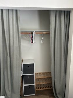 Cubbies with baskets and shoe rack