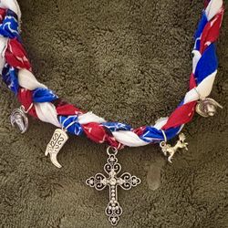 Patriotic Bandana Necklace