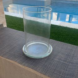 Glass Candle Holder
