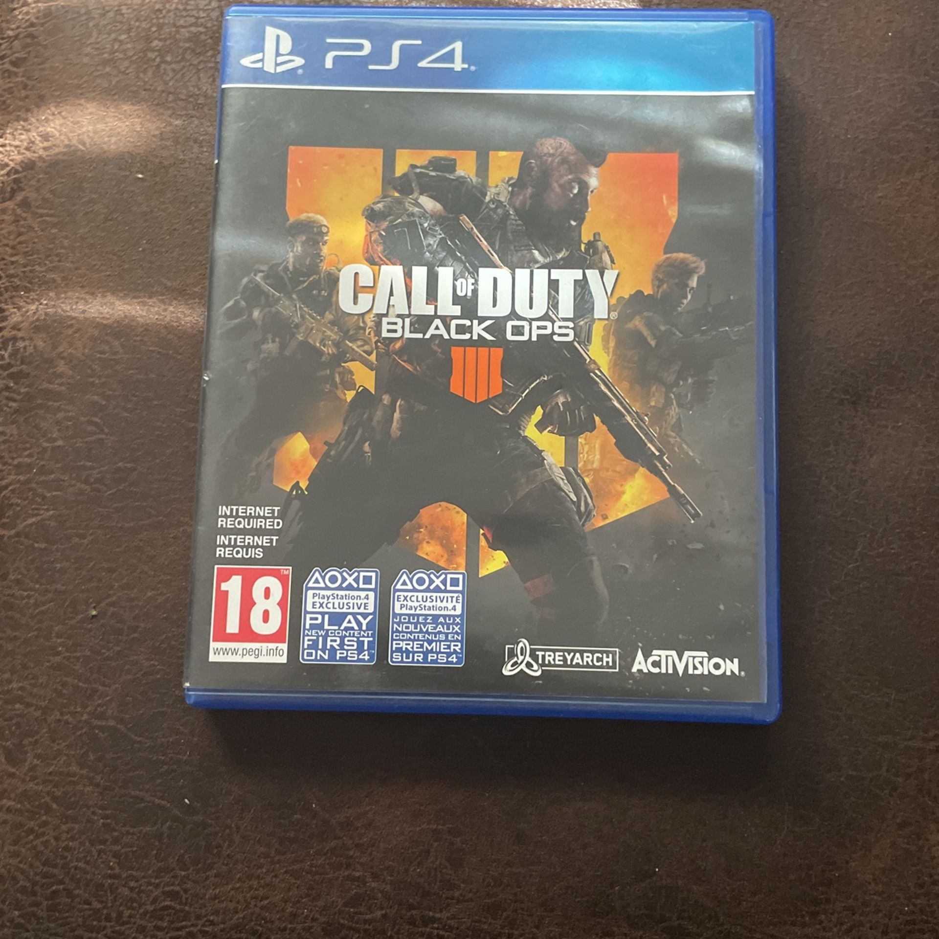 Call Of Duty Black Ops 4 Disc 