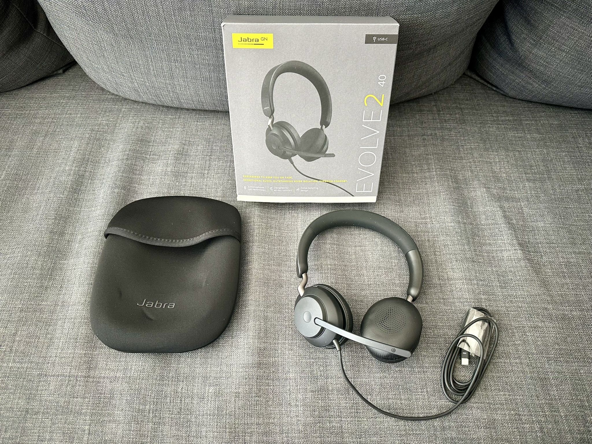 Jabra Evolve2 40 UC Wired Headphones
