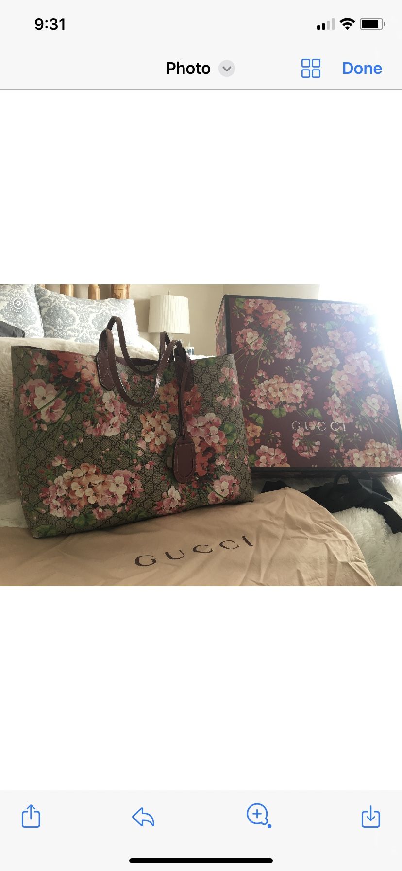Bloom Authentic Gucci Purse