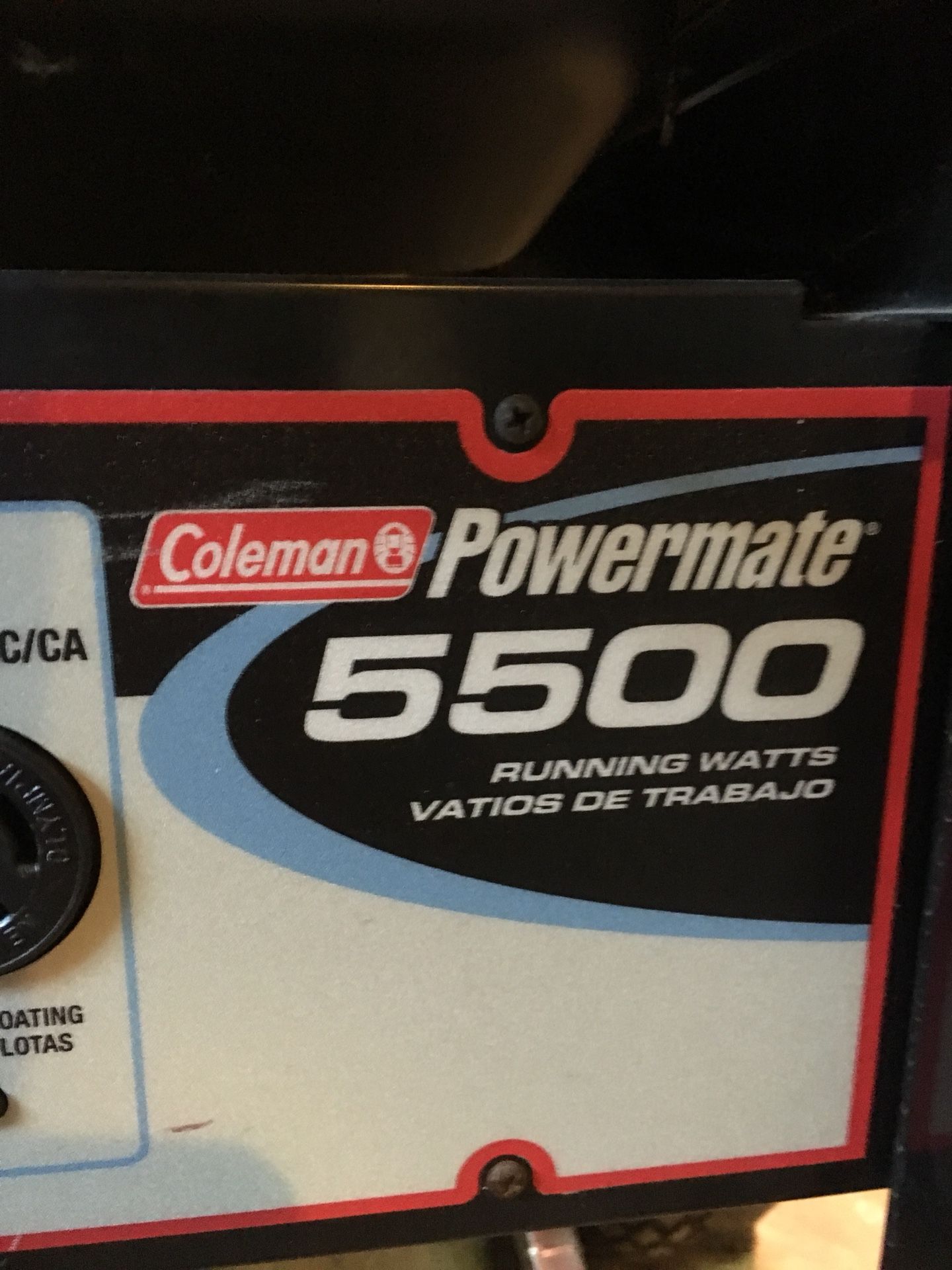 Coleman Powermate 5500 11HP Portable Generator