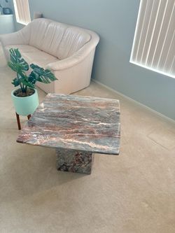 Marble coffee table