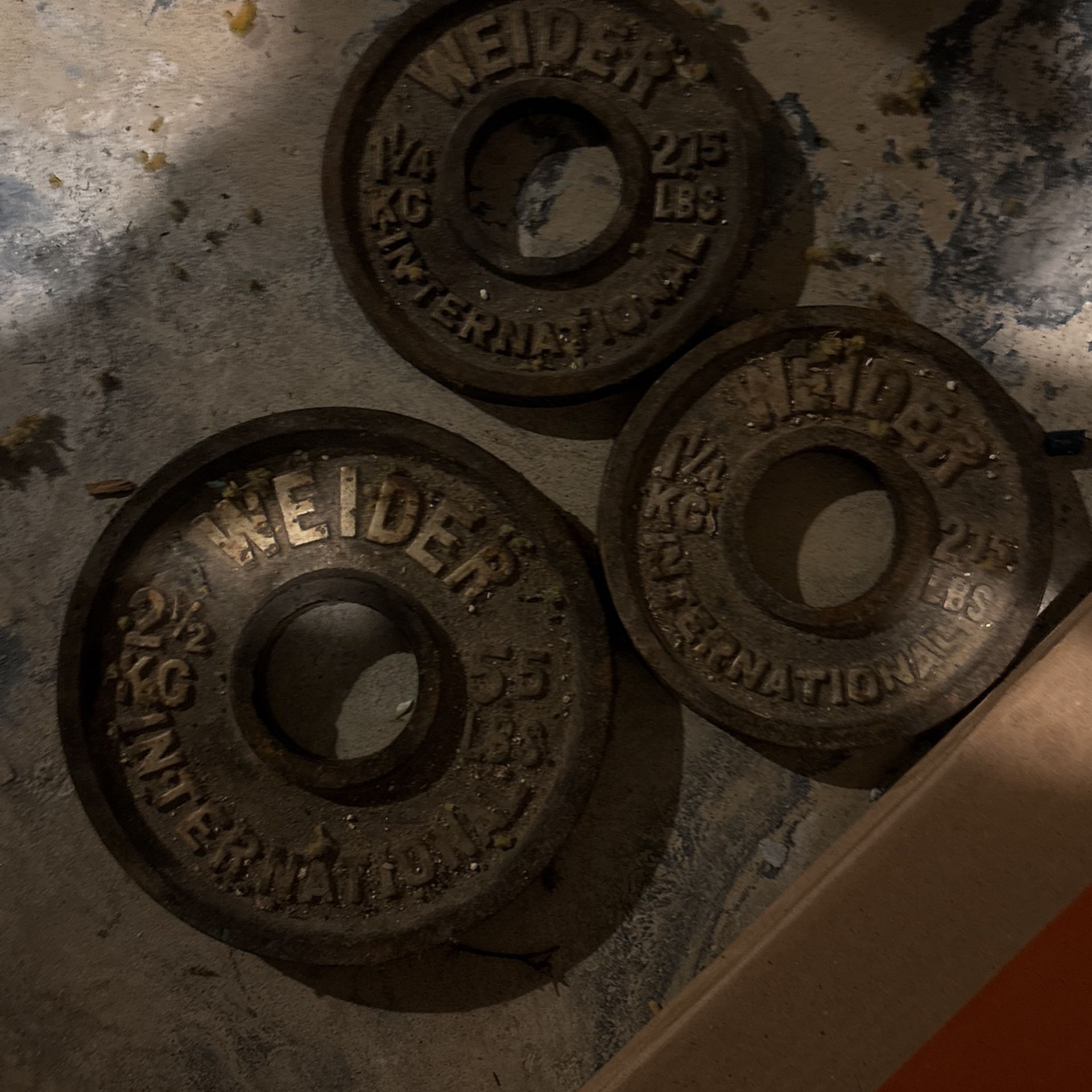 Weider Barbell Plates