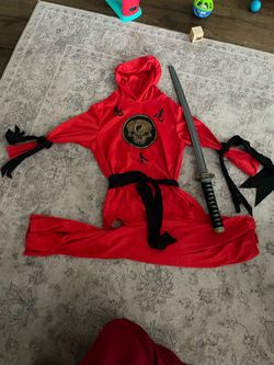 Boys ninja costume with sword