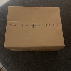 Black and White Chunky Platform Heels 