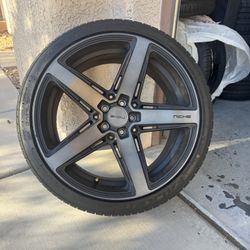 Black Tint Wheel Niche Teramo 20 Inch wheels & Tires 