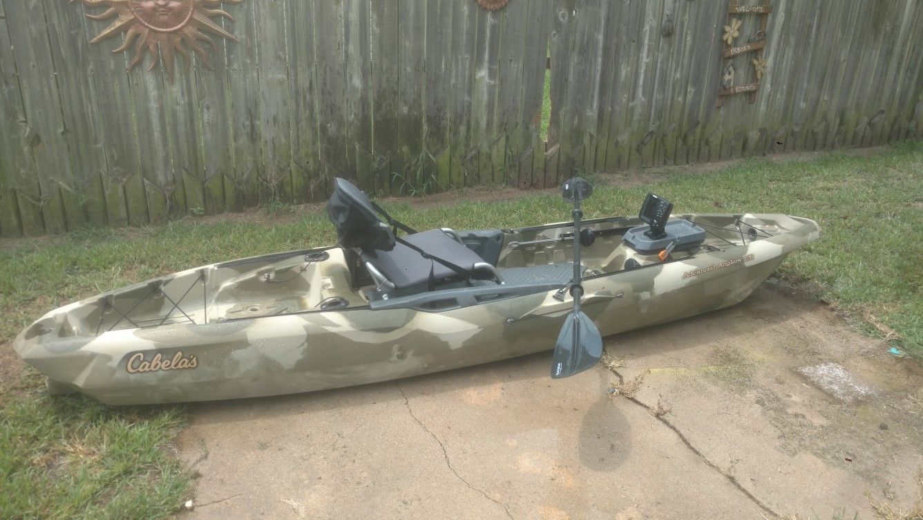 Cabela's advanced angler 120 kayak