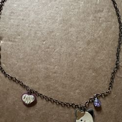 Cat Charm/Pendant Necklace 