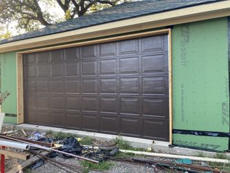new garage door