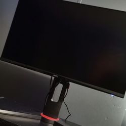 Onn 165 Hz Monitor And Hyper X Gray Headset