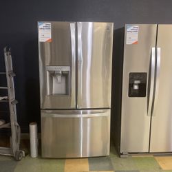 Kenmore Stainless Steel Door In Door Refrigerator Bottom Freezer🥵🥵🥵