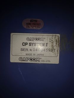 Capcom CPS2 X-Men vs. Street Fighter B-Board Arcade Game PCB - AS-IS / Untested