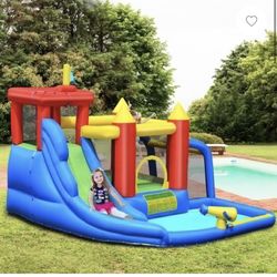 New Kids Water Slide With Bounce House 