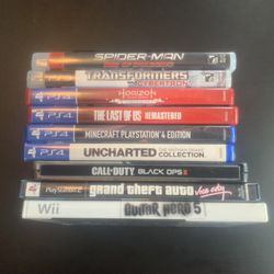 Misc Games For Sale Or Trade (PS2, PS3, PS4, Wii)